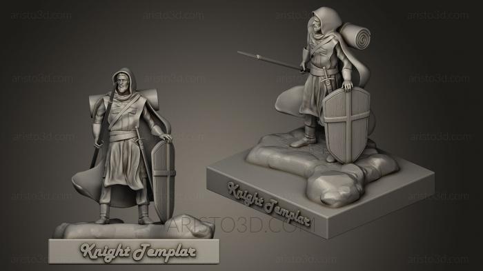 Statues of famous people (STKC_0057) 3D model for CNC machine